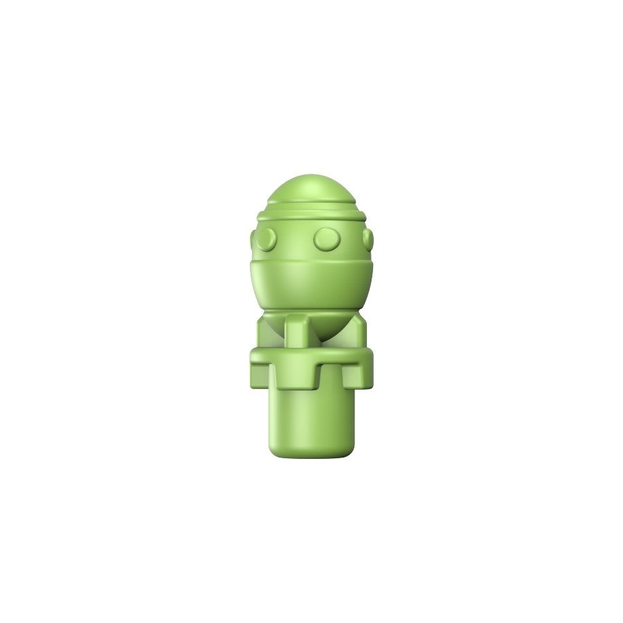 BT Tiny Nuke – custom LEGO-compatible minifigure item by BrickTactical, alternate view