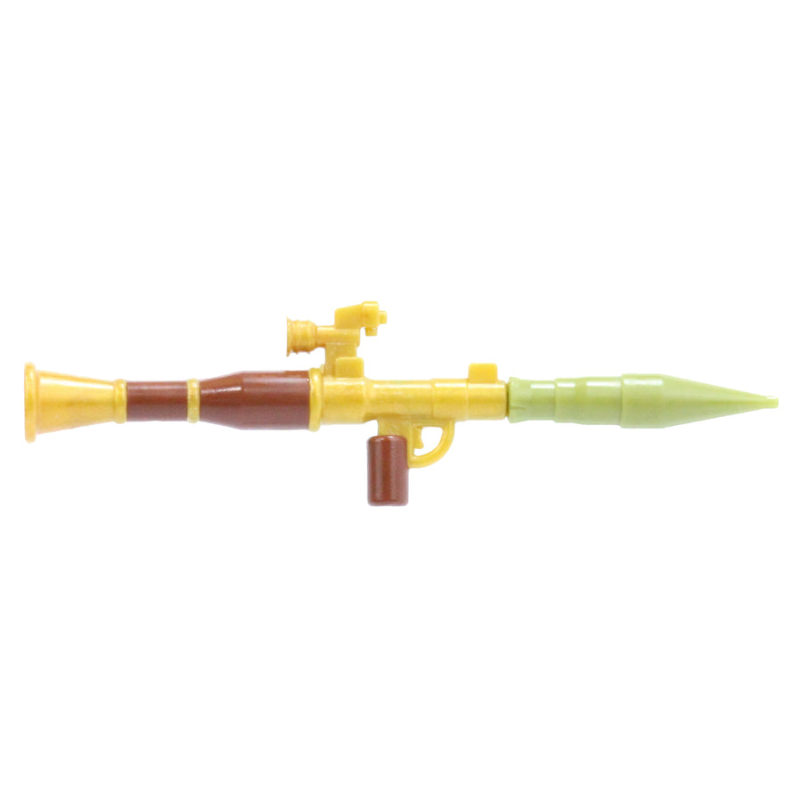 Overmolded Scoped RPG-7 Rocket Launcher – custom LEGO-compatible minifigure item by BrickTactical, alternate view