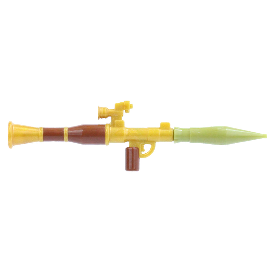 Overmolded Scoped RPG-7 Rocket Launcher – custom LEGO-compatible minifigure item by BrickTactical, alternate view