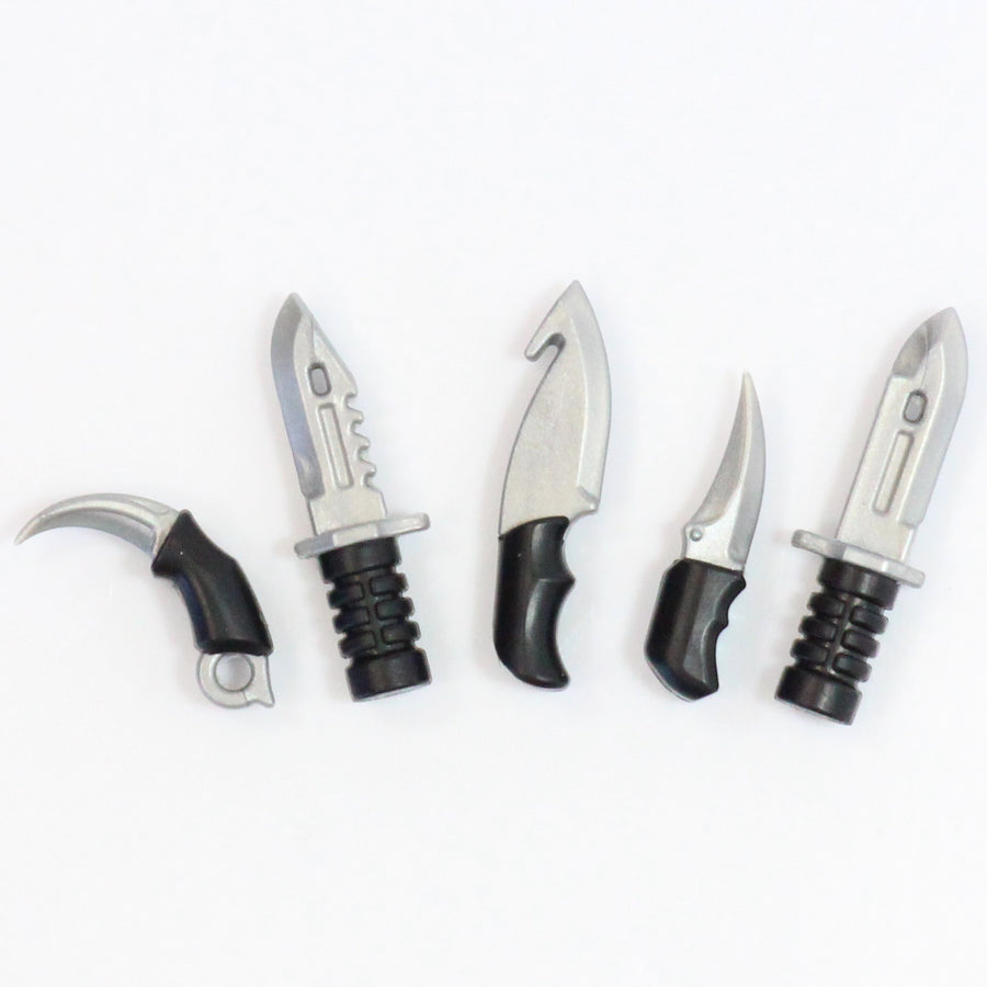 Overmolded Blade Pack – custom LEGO-compatible minifigure item by BrickTactical