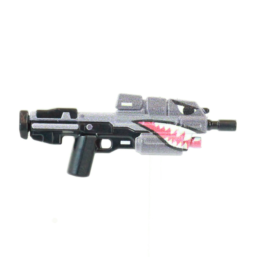 Printed Shark AR Rifle – custom LEGO-compatible minifigure item by BrickTactical