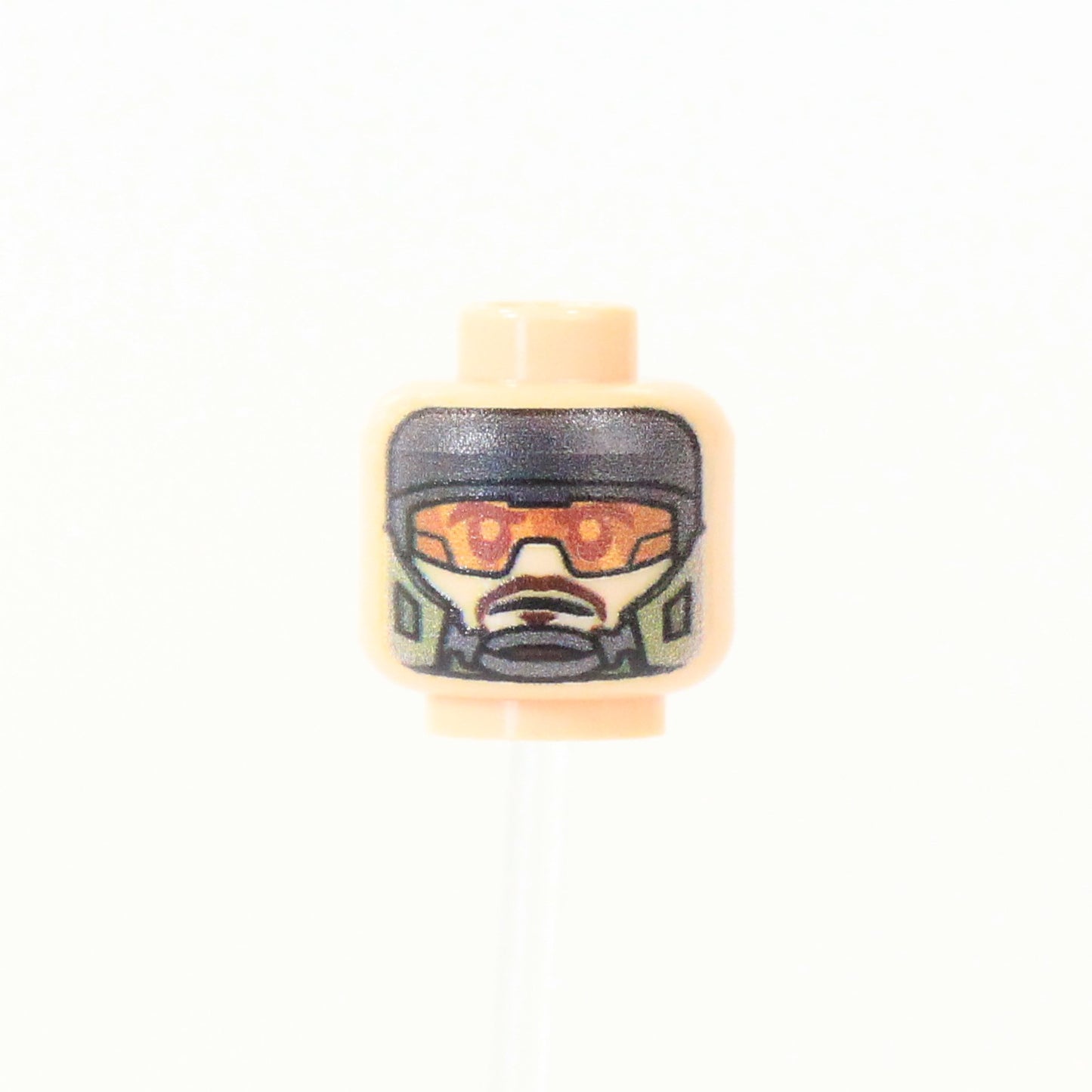 Marine Head Orange Goggles