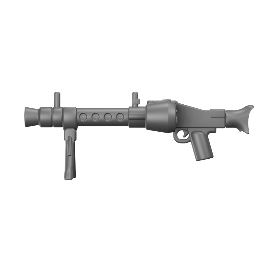 MG34 Machine Gun – custom LEGO-compatible minifigure item by BrickTactical, alternate view